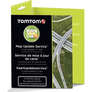 TomTom Map Update Service Card