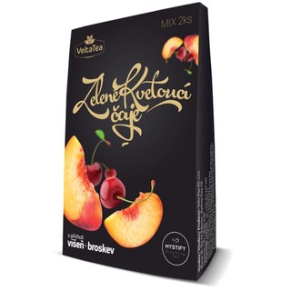 Velta Tea Velta Tea Kvitnúci čaj zelený broskyňa/čerešňa