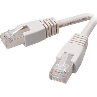 Vivanco 45334 - šedý síťový kabel CAT 5e (10m)