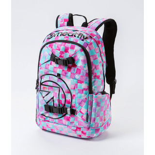 Meatfly Basejumper 3 - L - Cross Mint Print - zelený batoh 20l