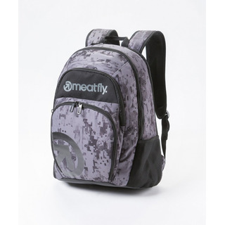 meatfly Vault A - Binary Camo Print - šedý batoh 26l