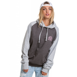 meatfly Trundle - Charcoal, Heather Grey - šedá dámská mikina