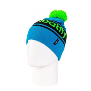 meatfly Robb 3 Malibu blue, lime - pánský kulich