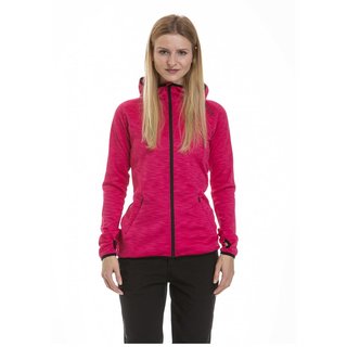 meatfly Serena Termo Top A - Pink Heather - růžová dámská termo mikina