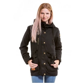 meatfly Lana Cotton Jacket - Black - A - černá dámská bunda