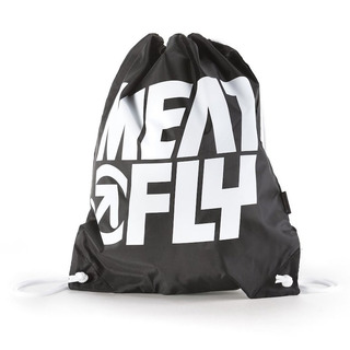 meatfly Swing Benched Bag - Black - školní sáček na přezůvky