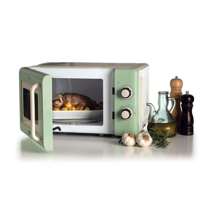 ARIETE mikrovlnná trouba 3960/04 Vintage zelená 20 l