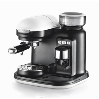 ARIETE pákový kávovar na espresso s mlýnkem 1318/01 Moderna bílý
