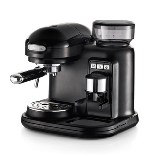 ARIETE pákový kávovar na espresso s mlýnkem 1318/02 Moderna černý