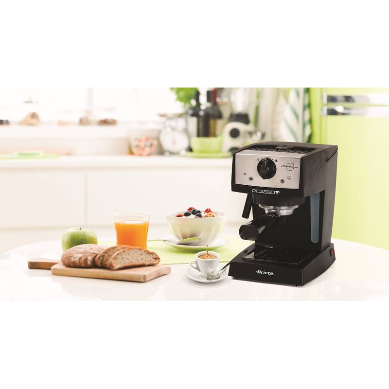 Ariete 1366 Picasso pákový espresso kávovar s cappuccino tryskou