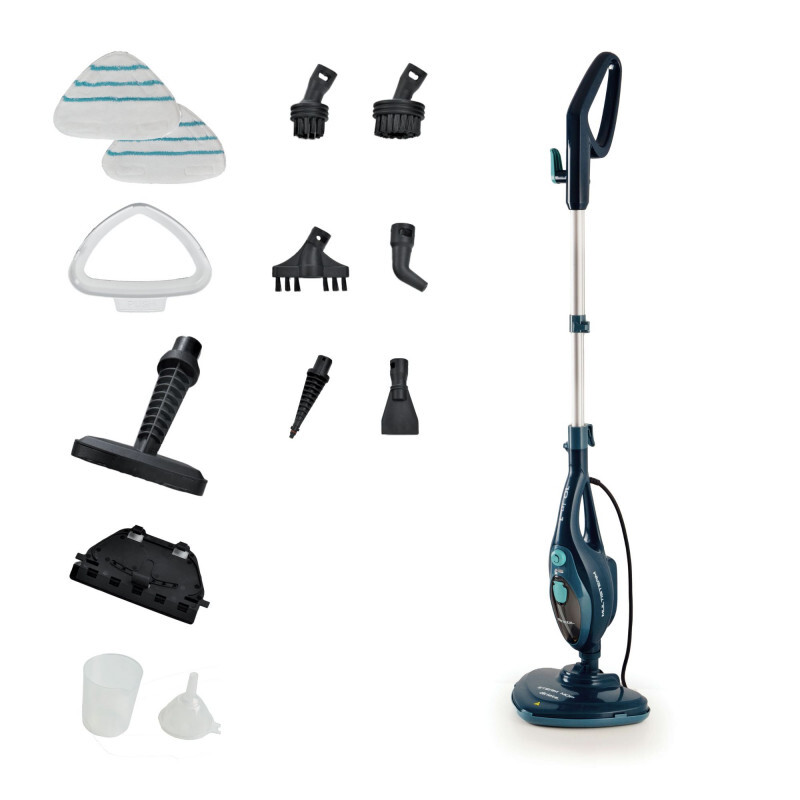 Ariete 4164 Steam Mop 10v1 parní mop a ruční parní čistič modrý