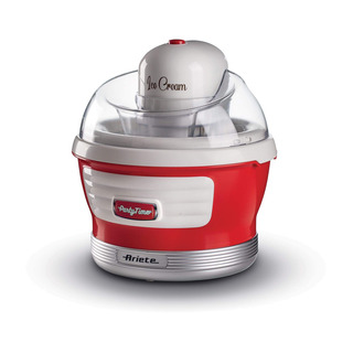 ARIETE 643 Ice Cream Maker - červený výrobník zmrzliny