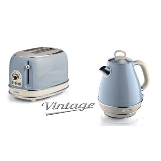 ARIETE Vintage SET (155/15 topinkovač + 2869/05 rychlovarná konvice)