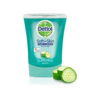 Dettol náhradní náplň do bezdotykového dávkovače mýdla Okurka (250 ml)