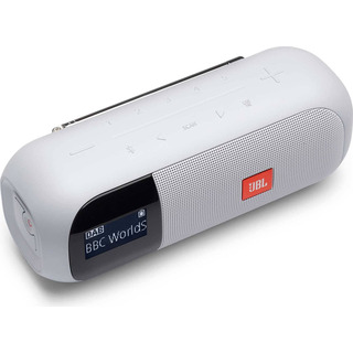 JBL přenosný reproduktor s rádiem Tuner 2 White