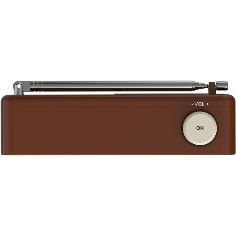 Kenwood CR-M25DAB-T přenosné DAB+/FM rádio s Bluetooth moka
