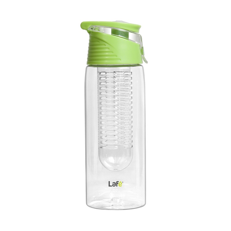 Lafé BIT001 - sportovní plastová láhev s košíkem na ovoce