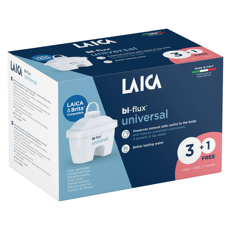 Laica univerzální filtrační patrony Bi-flux Slim F3+1T (4 ks)