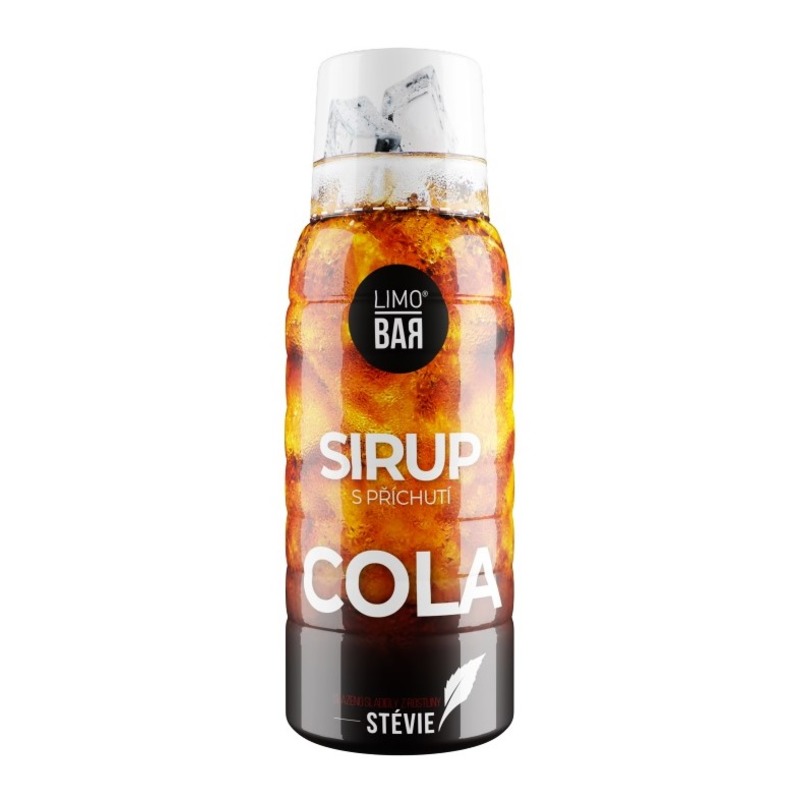 LIMO BAR sirup Cola Stévia 500ml