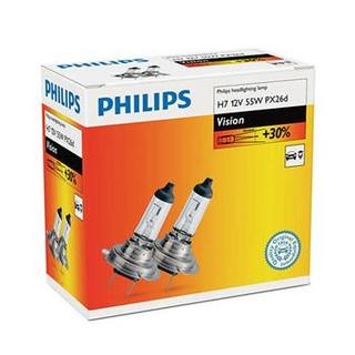 Philips H7 Vision 2 ks - autožárovka