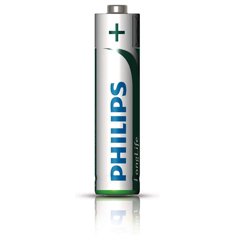 Philips baterie LONGLIFE 4ks fólie (R03L4F/10, AAA, LR3)