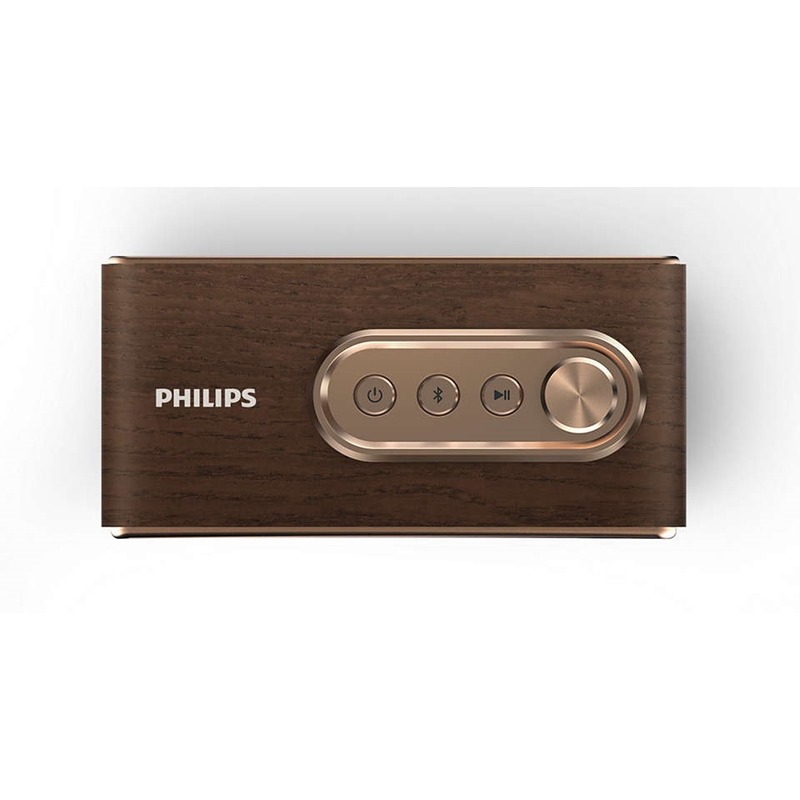 Philips TAVS300/00 - retro bezdrátový přenosný reproduktor Bluetooth