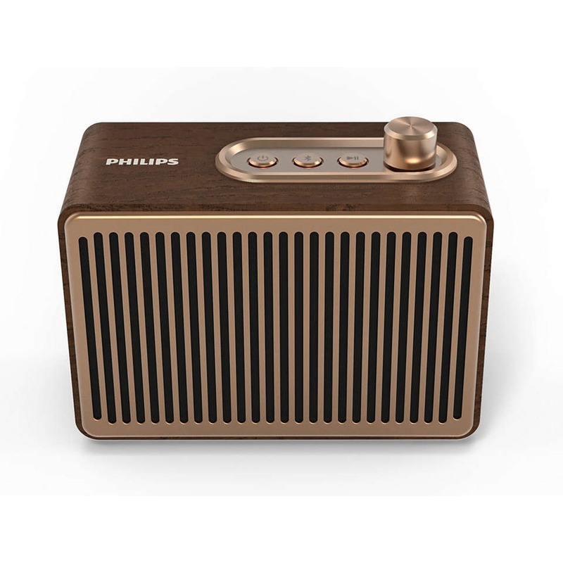 Philips TAVS300/00 - retro bezdrátový přenosný reproduktor Bluetooth