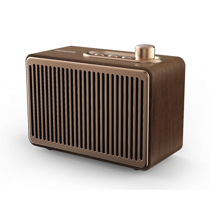 Philips TAVS300/00 - retro bezdrátový přenosný reproduktor Bluetooth