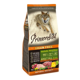 Primordial Adult Deer and Turkey 12 kg - bezobilné granule pro dospělé psy (vysoká zvěř, krocan)