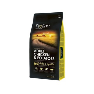 Profine Adult Chicken & Potatoes 15kg - přírodní kompletní krmivo pro dospělé psy (kuřecí maso, brambory)