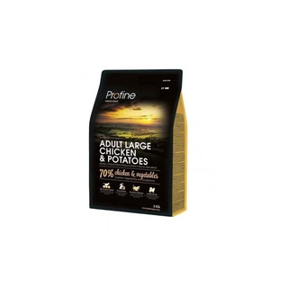 Profine Adult Large Breed Chicken & Potatoes 3 kg - přírodní kompletní krmivo pro dospělé psy (kuřecí maso, brambory)