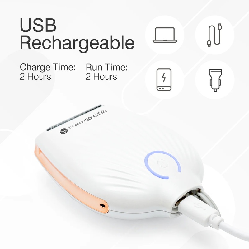 Rio Go Smooth dámský holicí strojek – bílá