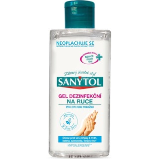 SANYTOL dezinfekční gel na ruce Sensitive 75ml