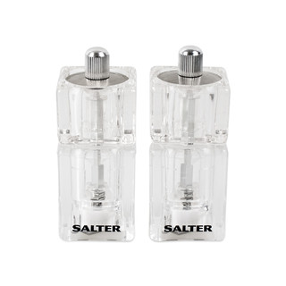 Salter 7605CLXR mini - Souprava dvou mini mlýnků na sůl a pepř