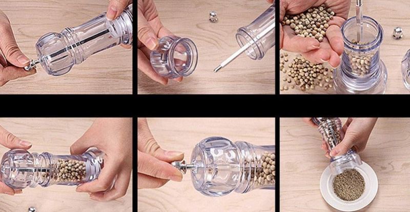 Salter 7606 CLXR - souprava dvou mlýnků na sůl a pepř