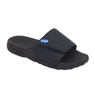 Scholl NAUTILUS - černé pánské zdravotní pantofle