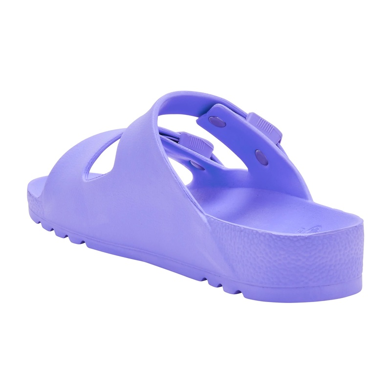 Scholl BAHIA - fialové zdravotní pantofle