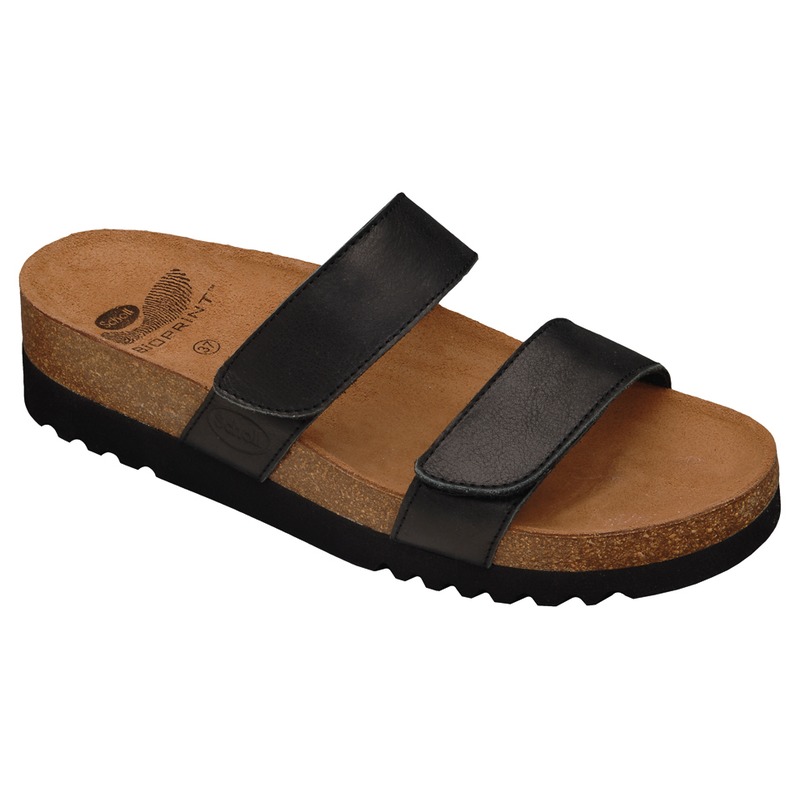 Scholl LUSAKA černé - zdravotní pantofle