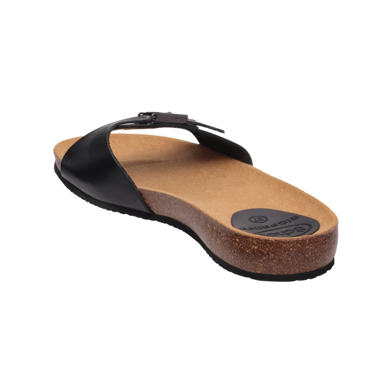 Scholl BAHAMA 2.0 - černé zdravotní pantofle