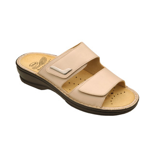 Scholl NEW MIETTA béžové zdravotní pantofle