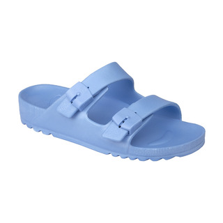 Scholl BAHIA - světle modré zdravotní pantofle