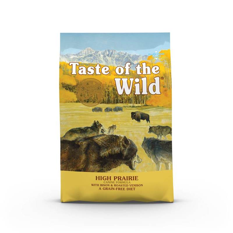 Taste of the Wild High Prairie Canine 12,2 kg - kompletní krmivo pro dospělé psy (pečený bizon)