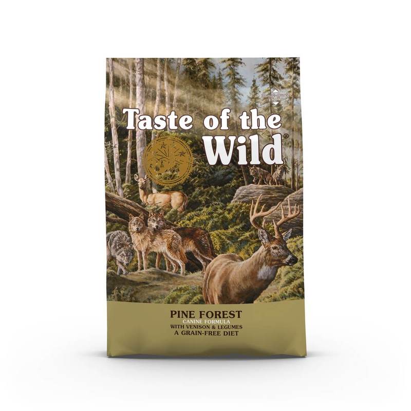 Taste of the Wild Pine Forest 12,2kg - kompletní krmivo pro psy (zvěřina)