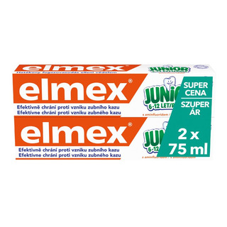 elmex dětská zubní pasta Junior Duopack 2x75ml