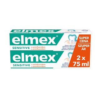 elmex zubní pasta Sensitive Duopack 2x75ml
