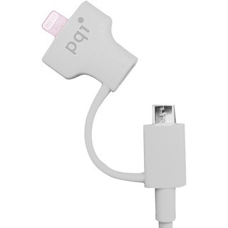PQI i-Cable Du-Plug 90 White