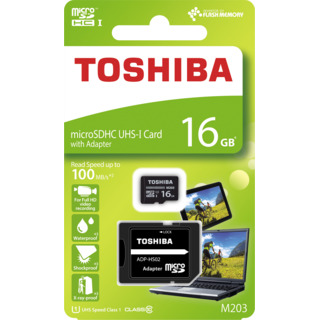 Toshiba Toshiba micro SDHC 16GB UHS-I M203 + adaptér