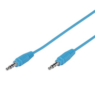 Vivanco V-35812 PBVV35CBLUE- modrý audio kabel s 3.5mm konektory (1m)