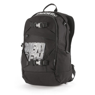 meatfly Basejumper D - Black - černý batoh 20l