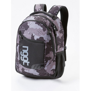 NUGGET Rapid B - Chip Camo Print - černý batoh 26l